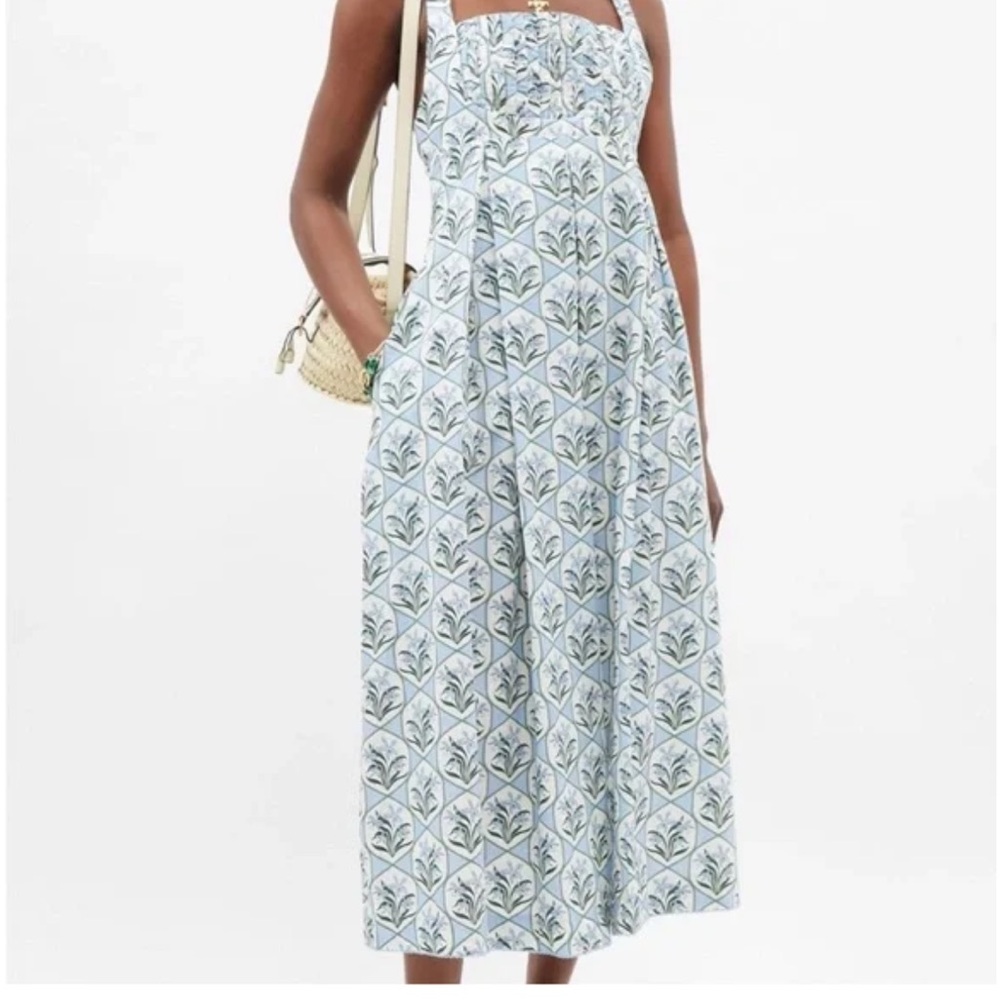 Agua by Agua Bendita Blue Floral Dress